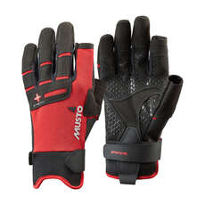 Guantes De Vela Larga Musto Performance Finger - - Rojo