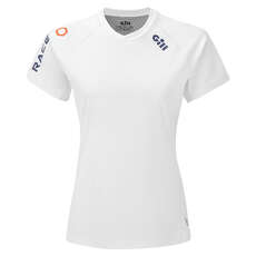 Camiseta De Manga Corta Gill Womens Race - Blanco - Rs36