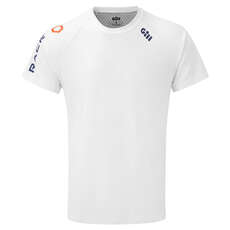 Camiseta De Manga Corta Gill Race - Blanco - Rs36