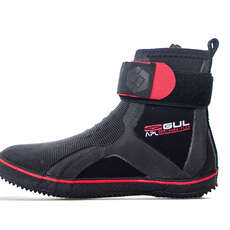 Gul Apl 5Mm Pro Lace Boot - Negro / Rojo