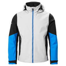 Chaqueta Musto Skiff Primaloft Br1 - Platino / Azul Brillante