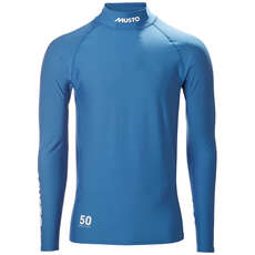 Musto Sunblock Dynamic À Manches Longues Rash Guard - Sky Diver Blue 81217