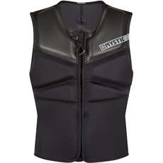 Gilet Impact Mystic Block Kite Surf Surf Zip Avant - Noir