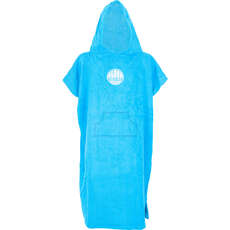 Alder Junior Terry Cotton Poncho Cambiador De Bata - Azul