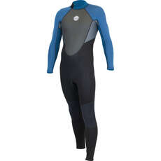 Traje De Neopreno Alder Impact 3 / 2Mm Flatlock Backzip - Azul Traje De Neopreno Alder Impact 3 / 2Mm Flatlock Backzip - Azul
