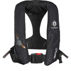 Crewsaver Crewfit + 180N Pro Lifejacket - Negro - Auto Hood & Light