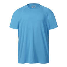 Camiseta Musto Evolution Sunblock 2.0 Manga Corta - Azul Bahía 81154