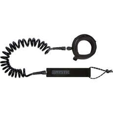 Leash En Espiral Mystic Sup - 8 Pies O 10 Pies - Negro