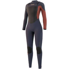 Traje De Neopreno Con Cremallera Frontal Mystic Diva 3 / 2Mm Para Mujer - Azul Noche 210077