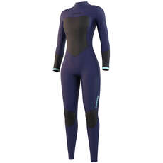 Traje De Neopreno Mystic Para Mujer Star 3 / 2Mm Back-Zip Fullsuit - Azul Noche 210318