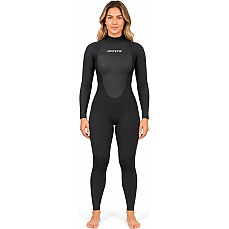 Traje De Neopreno Completo Mystic Star Para Mujer De 5/3 Mm Con Cremallera Trasera - Negro Traje De Neopreno Completo Mystic Star Para Mujer De 5/3 Mm Con Cremallera Trasera - Negro