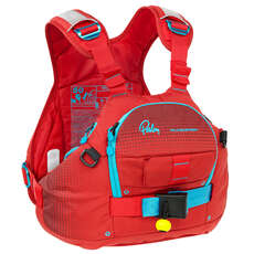 Ayuda A La Flotabilidad De Palm Nevis White Water Pfd - Flame / Chilli