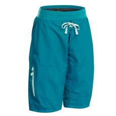 Shorts Palm Mujer Horizon - Verde Azulado 12615