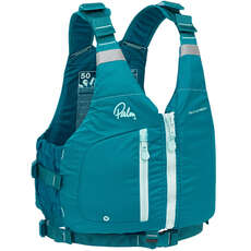 Palm Womens Meander Pfd Aiuto Al Galleggiamento - Teal 12642