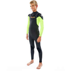 Traje De Neopreno Con Cremallera En El Pecho Rip Curl Junior Dawn Patrol 3 / 2Mm - Lemon Wsm9Kb