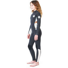 Traje De Neopreno Con Cremallera Trasera Rip Curl Junior Dawn Patrol 5 / 3Mm - Charcoal Wsmycs