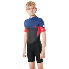 Traje De Neopreno Corto Rip Curl Junior Omega 1.5Mm - Rojo Neón Wspyfb