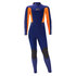 Traje De Neopreno Sola Kids Fire 5 / 4Mm Back Zip - Azul / Naranja A1508