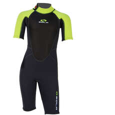 Traje De Neopreno Corto Sola Junior Storm 3/2 Mm - Grafito/verde A1723