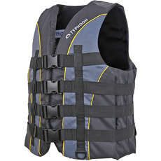 Typhoon 4 Buckle Ski Vest - Grigio / Nero - Sk4A