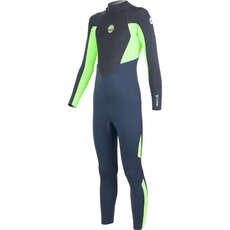 Traje De Neopreno Alder Junior Stealth 5/4 / 3Mm Bz Fullsuit - Grafito / Lima Ww21Jst