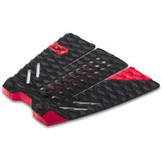 Dakine Jack Robinson Pro-Model Surfboard Traction Pad - Negro/rojo