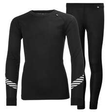 Conjunto Térmico Helly Hansen Junior Lifa - Negro 26665