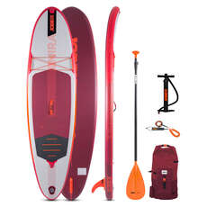 Paquete Paddle Surf Hinchable Jobe Mira 10.0 - Rojo Paquete Paddle Surf Hinchable Jobe Mira 10.0 - Rojo