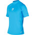 Magic Marine Cube Rash Guard De Manga Corta - Azul Mm081010