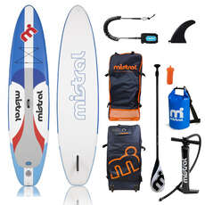 Juego De Paddle Surf Hinchable Mistral Adventure Dsfl 10'6 Ml121001106