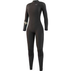 Traje De Neopreno Mystic Dazzled 5/3 Con Doble Cremallera Frontal Para Mujer - Negro 220093