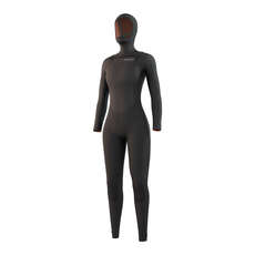 Traje De Neopreno Con Capucha Mystic Mujer Gem 6/4/3Mm - Negro 220015