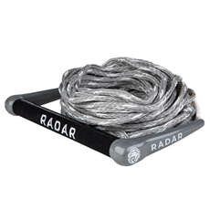 Radar Global Water Sports Mango De 13 Pulgadas Con Cuerda 75 - Plata/blanco