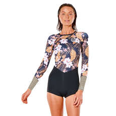 Rip Curl Mujer G-Bomb 1Mm Ls Boyleg Spring Wetsuit - Negro/oro Rip Curl Mujer G-Bomb 1Mm Ls Boyleg Spring Wetsuit - Negro/oro