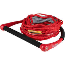 Ronix Combo 1.0 Ensemble Corde Et Poignée De Wakeboard - Rouge