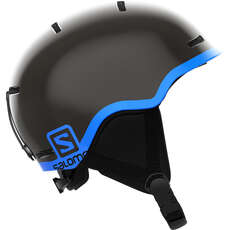 Salomon Niños Grom Ski / Snowboard Casco - Negro / Azul