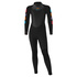 Traje De Neopreno Con Cremallera Trasera Sola Kids Fire 4/3Mm - Negro A1509