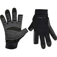 Typhoon Raceline 2.0 Guantes De Navegación Con Dedos Completos - Negro 310250