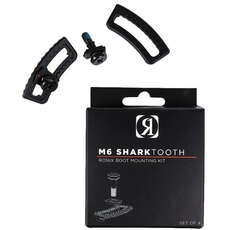 Kit De Montaje De Arranque Ronix M6 Sharktooth - Negro (Juego De 4)