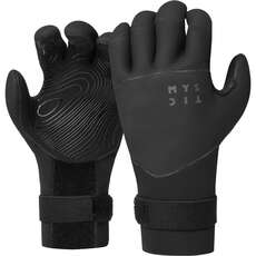 Guantes De Neopreno Precurvados Mystic Suprem De 4Mm - Negro 230026