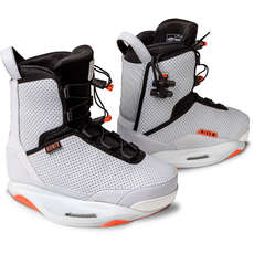 Botas De Wakeboard Ronix Rise Intuition - Blanco/melocotón R23Bri