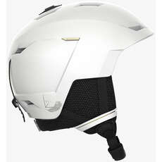 Casco De Esquí / Snowboard  Salomon Icon Lt Para Mujer - Blanco