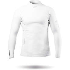 Zhik Eco Spandex Rash Guard Manga Larga - Blanco Dtp-0063