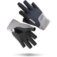 Zhik Deck Short Finger Sailing Gloves - Gris Glv-0011