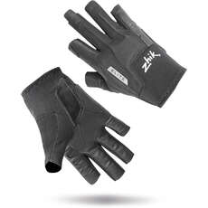 Zhik Elite Gants De Voile Doigts Courts - Anthracite Glv-0021