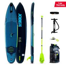 Paquete De Tabla De Remo Sup Inflable Jobe Duna 11.6 - Azul Robo Paquete De Tabla De Remo Sup Inflable Jobe Duna 11.6 - Azul Robo