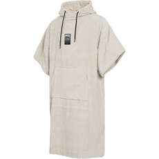 Poncho In Cotone Jaquard Mystic 2024 - Bianco Sporco 240416