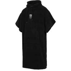 Albornoz Poncho De Algodón Mystic Jaquard  - Negro 240416