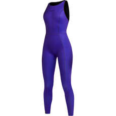 Mystic Womens Lunar 2/2Mm Long Jane Wetsuit  - Violet 240211