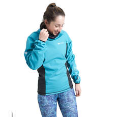 Rooster Mujer Classic Aquafleece  - Verde Azulado